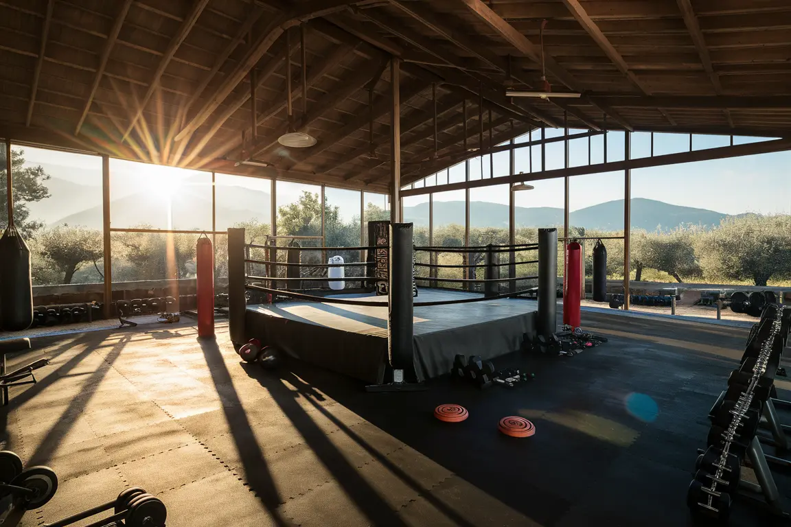 Boxing and Fitness Area